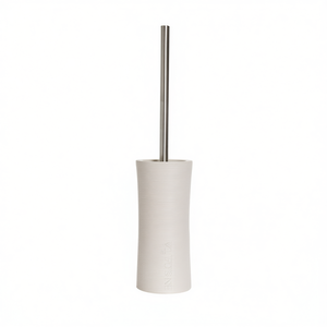 Soporte para escobilla de baño beige de 37 cm de longitud, diseño de cerámica para uso en el baño - Product Image 3