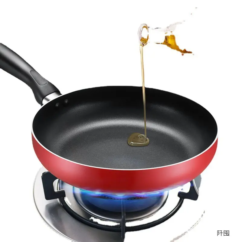 household non-stick pan thickened small frying pan induction cooker and gas stove