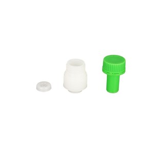 Capuchon à vis en plastique avec insert pour tube de laboratoire, fermeture étanche pour tube à essai - Product Image 4