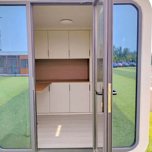 Capsule pomme cabine maison de luxe villa 40ft expédition de maisons préfabriquées en conteneur 3 4 chambres maison modulaire préfabriquée - Product Image 2