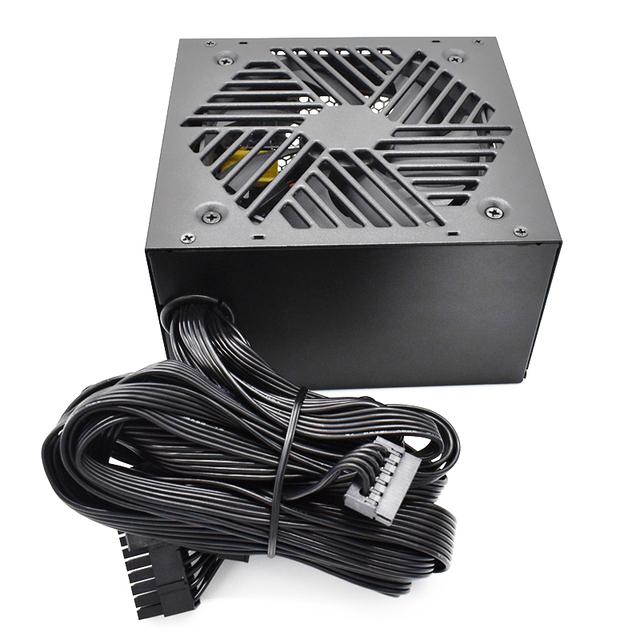 SNOWMAN High Quality 650W ATX Power Supply New 80 Plus Bronze High Efficiency Computer Fans Quiet 80 Plus Bronze Power Supply