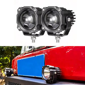 Faro Antiniebla LED Universal de 3 Pulgadas, Homologado para Carretera, 12V 24V, Luz de Conducción, Lámpara de Haz de Luz Amplio de Aleación de Aluminio para Camiones <span class=keywords><strong>Scania</strong></span> Volvo - Product Image 1