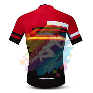 Maillot de cyclisme unisexe léger, respirant et écologique Formula1 Industries 2026 - Product Image 2