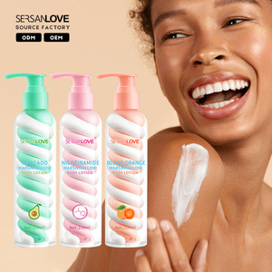 Loción Corporal de Belleza con Niacinamida y Extracto de Malvavisco, Crema Corporal Hidratante, Nutritiva, Iluminadora, Cuidado Suave para la Piel - Product Image 1