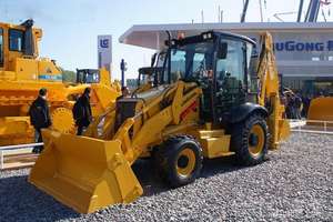 Chargeuse-pelleteuse 4x4 Liugong 777A avec moteur Cummins, fabrication chinoise, Liugong Retroexcavadora - Product Image 2