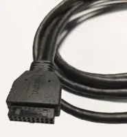 Cavo deflettore USB 3.0 da 20pin a 2 * usb 3.0 2 cavo per computer USB pannello frontale HSG per custodia per computer