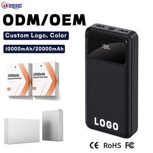 Batería Externa OEM de Carga Rápida, Cargador Portátil, Banco de Energía, Estación de Carga de 10000 mAh, Banco de Energía de 20000 mAh con Cable para Teléfono - Product Image 1