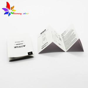 Manuale di Istruzioni Pieghevole Personalizzato con Stampa a Colori - Product Image 1