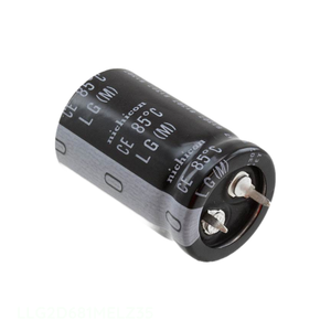 ตัวแทนจำหน่ายอย่างเป็นทางการ คาปาซิเตอร์แบบ Snap-in รุ่น CAP ALUM 680UF 20% 200V TH 680 uF แบบ Through Hole LLG2D681MELZ35 - Product Image 1