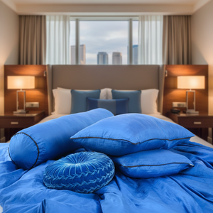 Housses de coussin luxueuses pour la maison, taies d'oreiller carrées, plusieurs tailles et couleurs, motif tricoté uni, tissu brossé uni, tissé - Product Image 6