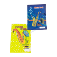 Großhandel Factory Supply Einzigartiges Musik instrumenten muster Schüler Kinder Musik buch Notizbuch zum Schreiben und Aufzeichnen
