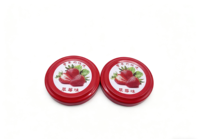 Suministro Directo de Fábrica: Tapas Metálicas de Hojalata de 53mm, Libres de BPA, Grado Alimenticio, Alta Calidad, Tamaño, Color y Diseño Personalizables, Herméticas