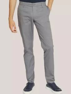 กางเกงชิโน่ผู้ชาย น้ำหนักเบา สไตล์ลำลอง ทรงคลาสสิก ทรงปกติ เอวต่ำ ทรงตรง ลายเรียบ ผ้าฝ้าย 100% ฟอกสีแบบ Stone Washed บริการ OEM - Product Image 4