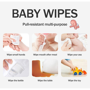 Machine de fabrication de lingettes humides pour bébés de haute qualité, biodégradables et sensibles, non parfumées, Offre Spéciale avec logo personnalisé pour enfants - Product Image 3