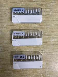 高品質12個/箱 デンタルアーカンザスストーン FG アルミナ CW1114 デンタルホワイトストーン ポリッシャーキット 低速ハンドピース - Product Image 3