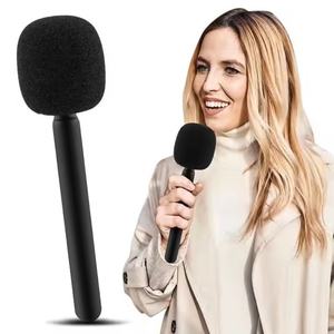 Micrófono Inalámbrico de Mano para Transmisión en Vivo, Entrevistas, Canto, Grabación en Exteriores, Micrófono Portátil y Ligero - Product Image 3