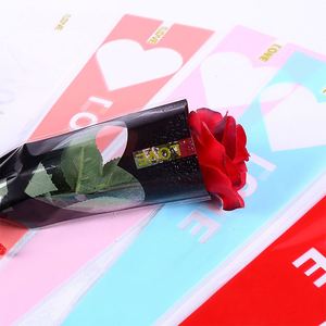 Papel de Envoltura de Flores con Diseño de Lujo, Paquete de 50 Unidades, Estampado de Corazones, Bolsa Individual para Flores, Ramo de Rosas - Product Image 5