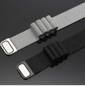 <span class=keywords><strong>Bracelet</strong></span> milanais pour <span class=keywords><strong>Huawei</strong></span> Watch FIT, boucle magnétique intelligente, en acier inoxydable, accessoires pour <span class=keywords><strong>Huawei</strong></span> Watch Fit 2 - Product Image 3