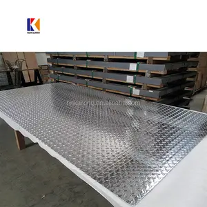 China factory 1.2mm piastra a scacchi in alluminio 1.5mm 5 bar battistrada in alluminio per ponte barca