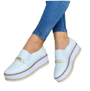 Comfortable Hospital Nurse shoes casual platform loafer women nursing shoes light weight slip resistant