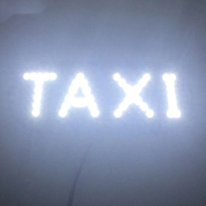 ไฟ LED แสดงสถานะรถแท็กซี่ว่าง ป้ายไฟสัญญาณสำหรับติดตั้งเพิ่มเติมบนป้ายทะเบียนรถ - Product Image 5