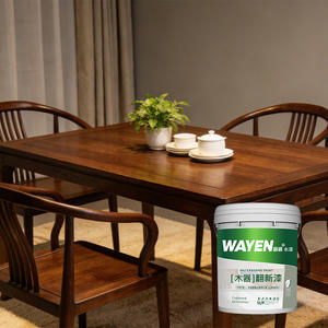 Vernice per Legno a Base d'Acqua per <span class=keywords><strong>Mobili</strong></span> in Legno Antico, Cambia Colore, Alta Adesione, Asciugatura Rapida, Rivestimento Autoapplicabile - Product Image 5