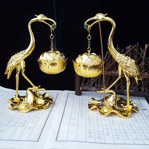 Explosivo nueva grú<span class=keywords><strong>a</strong></span> antigua grú<span class=keywords><strong>a</strong></span> de oro palo de incienso <span class=keywords><strong>colgante</strong></span> Lotus <span class=keywords><strong>colgante</strong></span> <span class=keywords><strong>estufa</strong></span> <span class=keywords><strong>colgante</strong></span> incienso madera sándalo quemador de incienso - Product Image 2