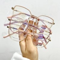 Monturas de Gafas Coloridas en Oferta, Monturas Ópticas Estilo Ojo de Gato para Hombre y Mujer, Nueva Tendencia, Diseño Único y Moderno