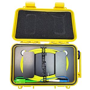 Boîtier de câble de lancement OTDR SC/APC-LC/UPC 150/200/300/500/1 km SM 1310/1550 nm pour fibre optique - Product Image 1