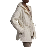 Veste matelassée pour femme, colorée, bien conçue et personnalisée, vêtements chauds d'hiver, veste longue et fine en duvet pour femme