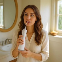 Hydropulseur dentaire sans fil 310 ml avec logo personnalisé, plusieurs réglages, étanche, pour usage domestique