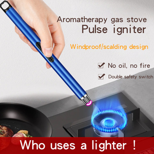 JL852-2 Vente en gros Briquet électrique Briquet à bougie Coupe-vent BBQ Camping Briquet à arc rechargeable par USB pour un usage domestique en plein air - Product Image 2