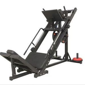 Équipement de musculation professionnel à charge guidée pour exercices des jambes, machine à hack squat et à leg press / Hack squat leg press d'<span class=keywords><strong>occasion</strong></span> - Product Image 2