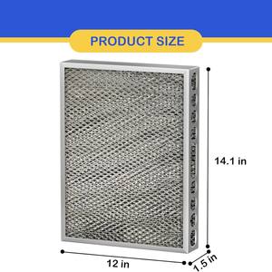 Filtre à eau pour humidificateur GeneralAire 1099-20, en alliage d'aluminium, durée de vie de 6 mois, pièce de filtration d'air - Product Image 4