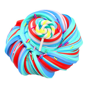 Juguete de Slime de 4 Piezas con Forma de Donut y Chispas, para Niñas y Niños, Venta Caliente - Product Image 4