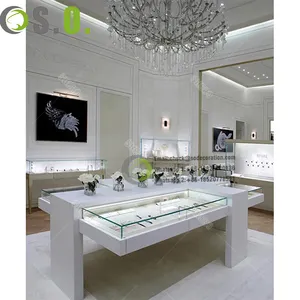 High-end Jewellery Wooden Shop Counter Design/Furniture