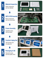 Marco de Fotos Digital WiFi de 7 Pulgadas con Pantalla IPS HD, Aplicación Tuya, Compartir Remotamente, 16 GB de Memoria, Marco de Fotos Digital para el Hogar Familiar, Venta al por Mayor
