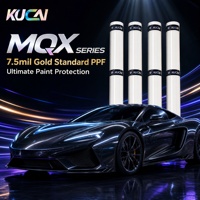 Film de protection de peinture TPU PPF brillant 8 mil auto-réparant KUCAI personnalisable, rouleau de 1,52x15m pour carrosserie automobile