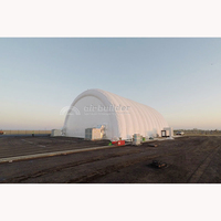 Bâtiments en dôme gonflables pour l'optimisation de l'espace, abri d'entrepôt, structure aérienne, tente de stockage, matériau PVC, imperméable, personnalisable