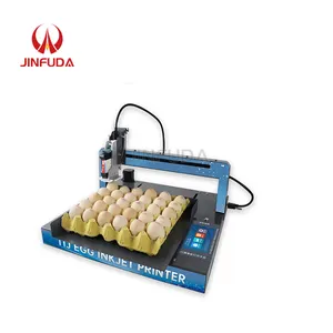 Macchina per la marcatura della codifica della stampa dell'uovo della stampante a getto d'inchiostro macchina per l'affrancatura delle uova