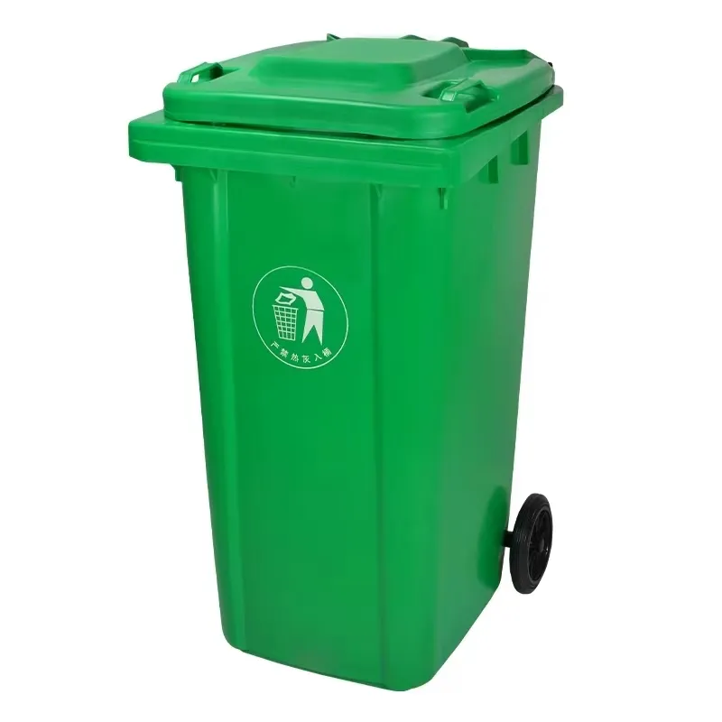Yüksek kaliteli 240l gıda çöp kutusu tezgah üstü çöp kutusu kapak endüstriyel çöp kutusu satışa