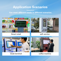 Módulo de Pantalla Táctil de 10.1 Pulgadas Económico con Multi-Touch HID Plug-and-Play para Máquinas de Café y Paneles Industriales