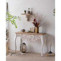 Table de console Vintage Style français, restaurant Antique, rétro sculpture chic, table de console pour couloir, Style européen