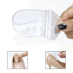 नरम जेल सिलिकॉन एड़ी रक्षक स्व-चिपके एड़ी के रक्षक स्व-चिपके एड़ी के लिए चमड़े के लिनर्स पैर देखभाल सहायक - Product Image 6