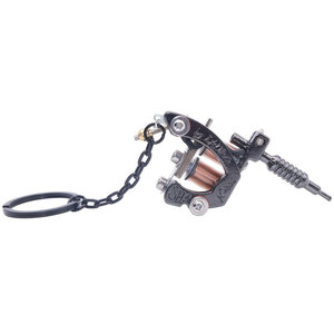 <b>Mini</b> Tattoo Machine Keychain Creative Jewelry Gift Tattoo Accessories for Makeup Craft Souvenir Supplies - Product Image 4