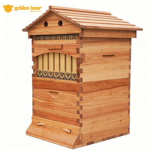 Colmena de abejas con flujo automático y revestimiento de cera para una fácil cosecha de miel, equipo de apicultura - Product Image 2