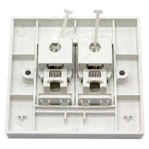 AU US <span class=keywords><strong>UK</strong></span> Tiêu Chuẩn Wall Mount Outlet Cat5e Cat6 RJ45 <span class=keywords><strong>Keystone</strong></span> <span class=keywords><strong>Module</strong></span> Mặt Tấm - Product Image 5