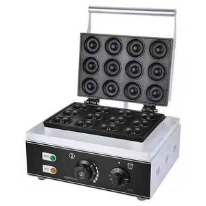Macchina per Ciambelle/<span class=keywords><strong>Waffle</strong></span> a 12 Cavità 220V 1.75KW Alta Potenza Compatta per Panetterie e Caffetterie - Product Image 1