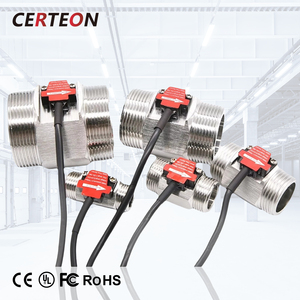 RVS Turbinesensor met Hall Puls voor Heet Water 1/<span class=keywords><strong>2</strong></span> <span class=keywords><strong>3</strong></span>/4 1 1.5 <span class=keywords><strong>2</strong></span> Inch Debietsensor - Product Image 1