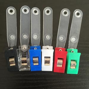 Clip de badge d'identification en plastique coloré, clip de badge de travail, clip de badge d'identification - Product Image 3